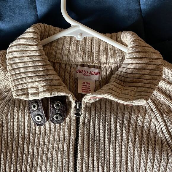 Guess Jeans Tan Ribbed Sweater - Picture 8 of 8
